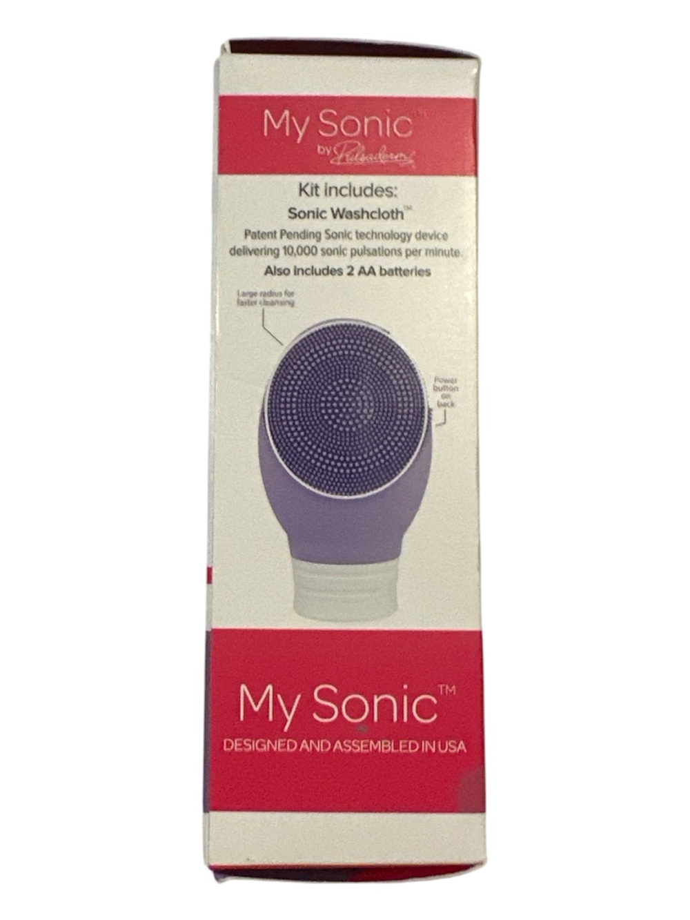 My Sonic by Pulsaderm Sonic Washcloth - Picture 4 of 10